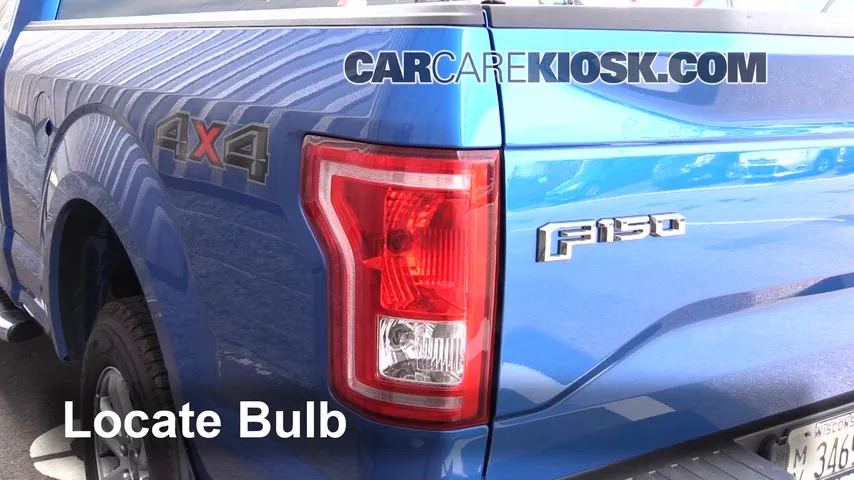2015 Ford F-150 XL 2.7L V6 Turbo Extended Cab Pickup Lights Reverse Light (replace bulb)